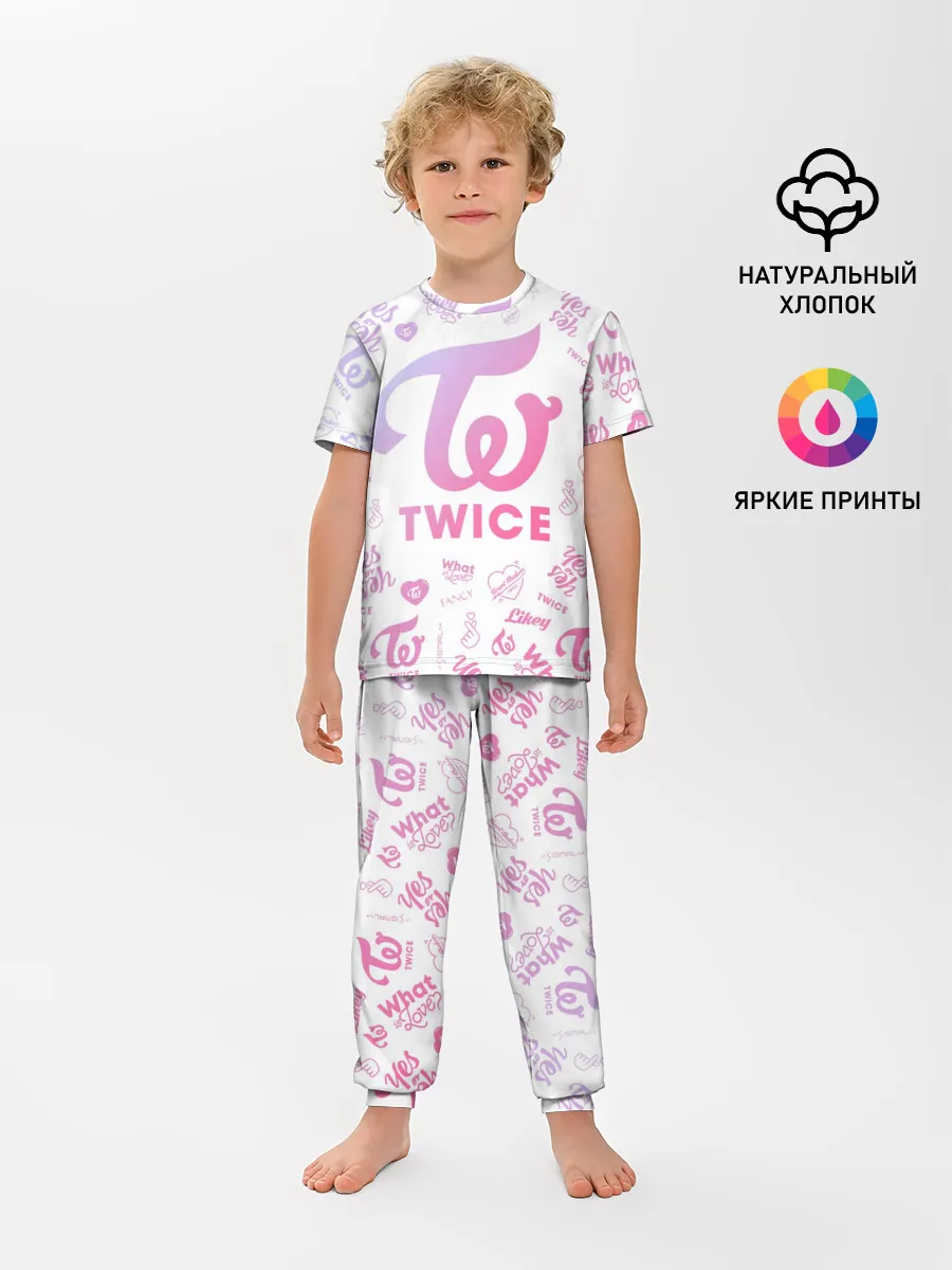 Детская пижама с брюками / TWICE