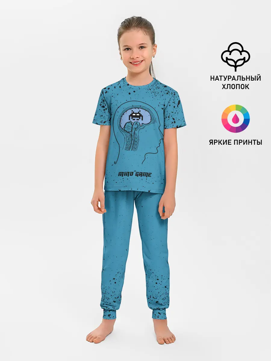 Детская пижама с брюками / Space Invaders | Mind Game