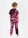 Детская пижама с брюками / ИГРА В КАЛЬМА, УЗОР ИЕРОГЛИФЫ