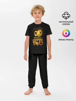 Детская пижама с брюками / Bendy And The Ink Machine