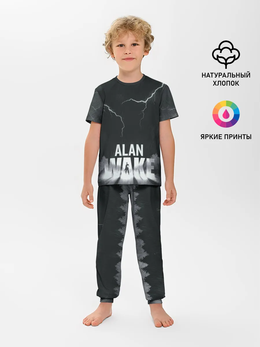 Детская пижама с брюками / Alan Wake | Dark Place