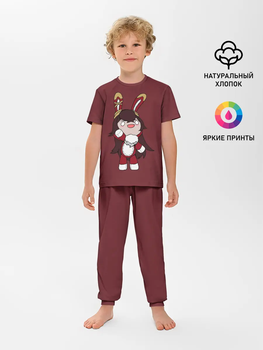 Детская пижама с брюками / Genshin Impact