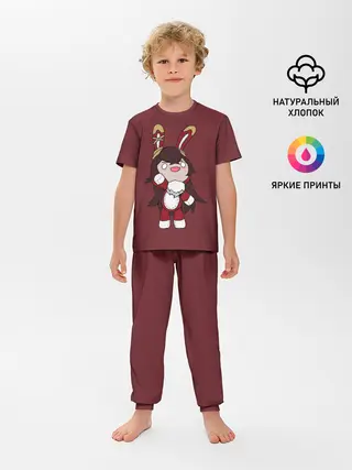 Детская пижама с брюками / Genshin Impact