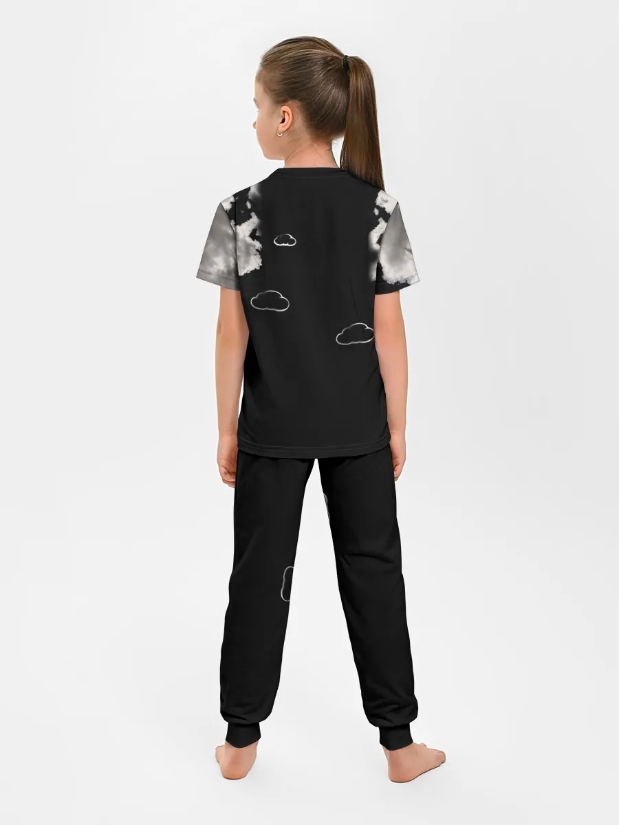 Детская пижама с брюками / Грозовой, кошак