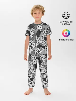 Детская пижама с брюками / Marshmello