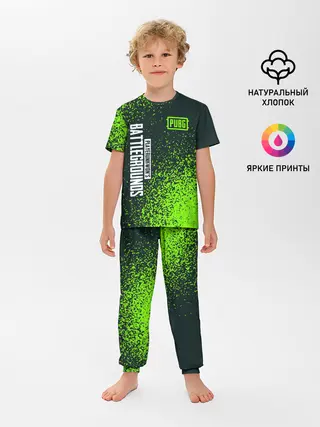 Детская пижама с брюками / PUBG / ПАБГ