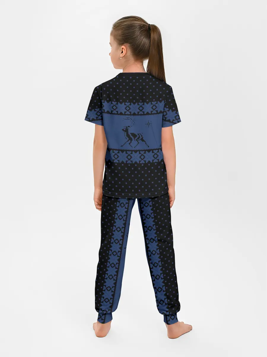 Детская пижама с брюками / Северный Олень