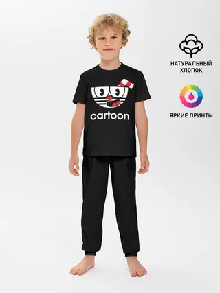 Детская пижама с брюками / CUPHEAD | КАПХЕД