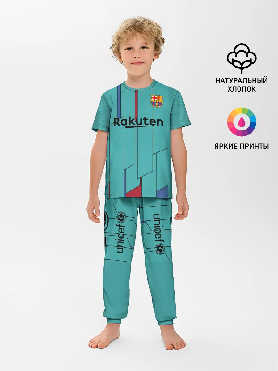 Детская пижама с брюками / Messi away 19-20