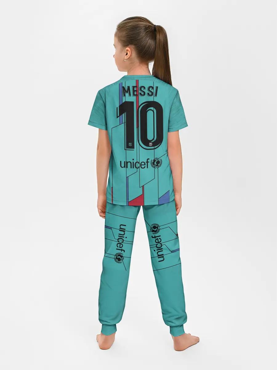 Детская пижама с брюками / Messi away 19-20