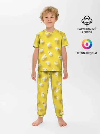 Детская пижама с брюками / Попкорн