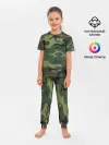 Детская пижама с брюками / Военный камуфляж
