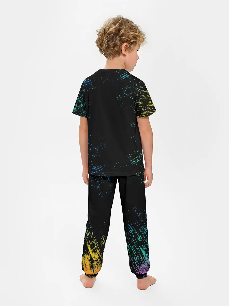 Детская пижама с брюками / POP IT DINOSAUR | ДИНОЗАВР