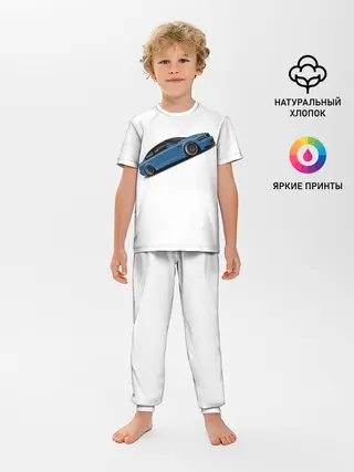 Детская пижама с брюками / СиняЯ МашиНа