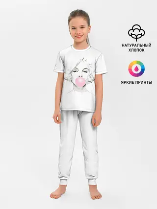 Детская пижама с брюками / Мэрилин Монро