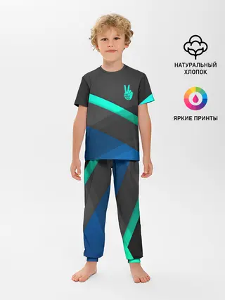Детская пижама с брюками / PEACE | ПИС | МИР