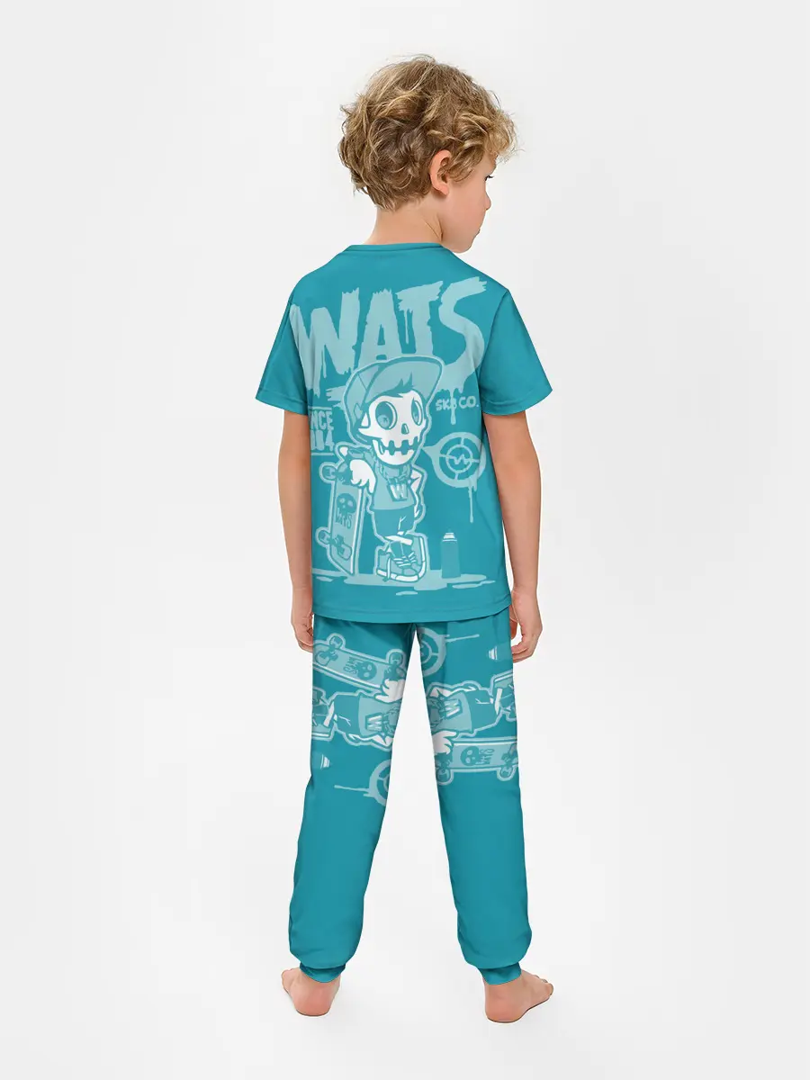 Детская пижама с брюками / Граффити Wats
