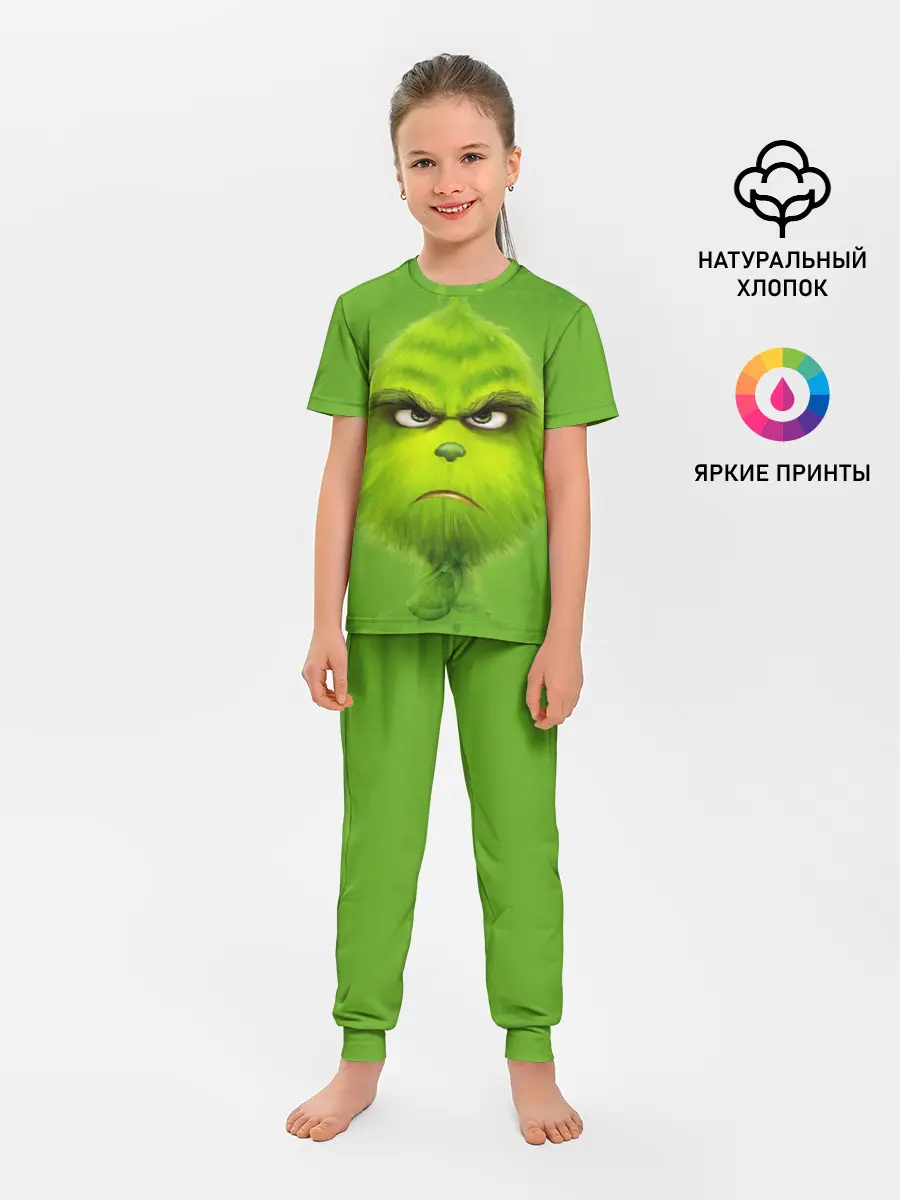 Детская пижама с брюками / The Grinch