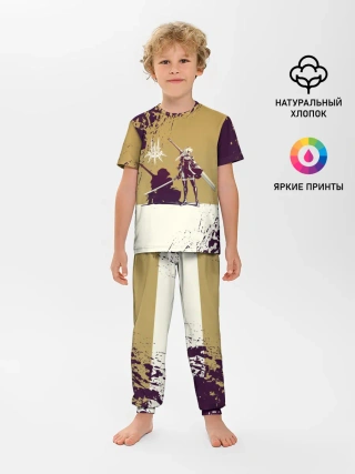 Детская пижама с брюками / Yorha 2B | Nier Automata