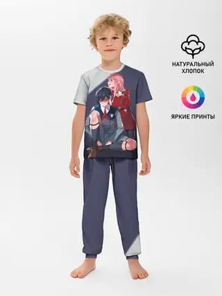 Детская пижама с брюками / Милый во Франкcе
