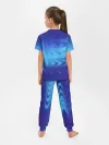 Детская пижама с брюками / Цвет настроения синий