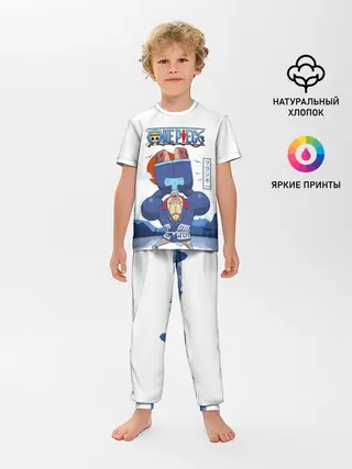 Детская пижама с брюками / Фрэнки One Piece. Большой куш