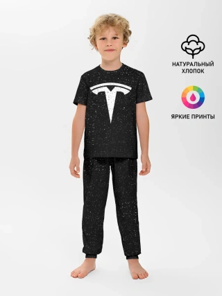 Детская пижама с брюками / TESLA SPACE