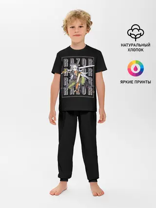 Детская пижама с брюками / Genshin Impact