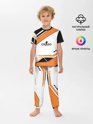 Детская пижама с брюками / Cs Go Asiimov Style #2