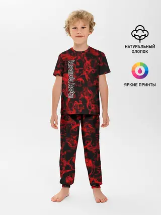 Детская пижама с брюками / Iron Maiden