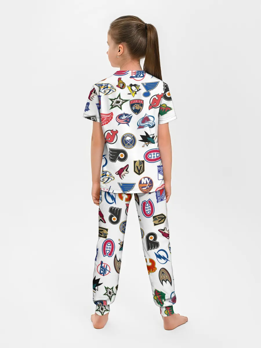 Детская пижама с брюками / NHL PATTERN