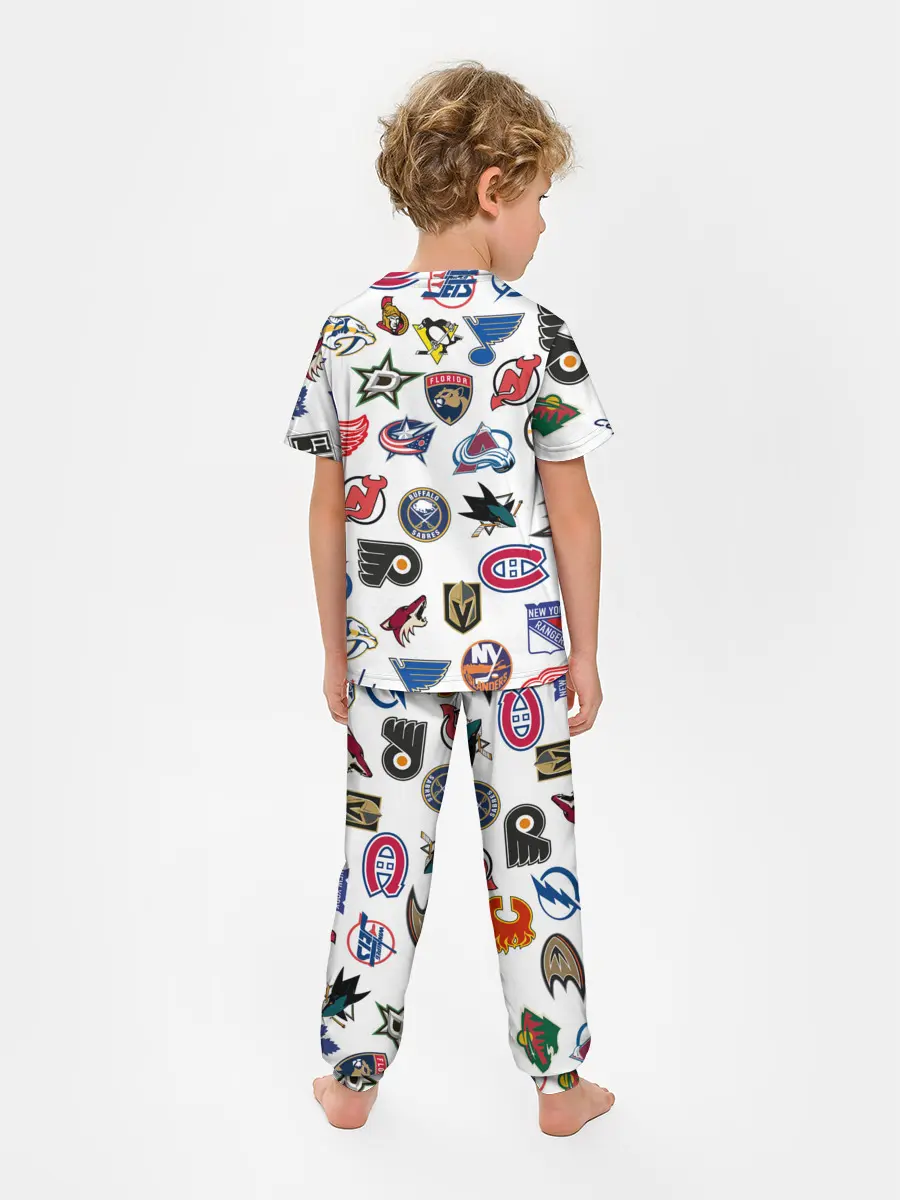 Детская пижама с брюками / NHL PATTERN