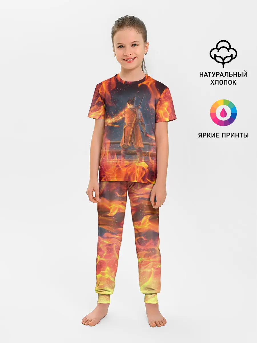 Детская пижама с брюками / Warrior | Sekiro shadows die twice