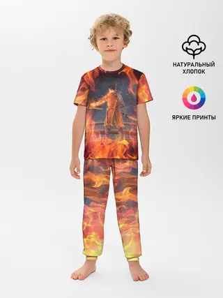 Детская пижама с брюками / Warrior | Sekiro shadows die twice