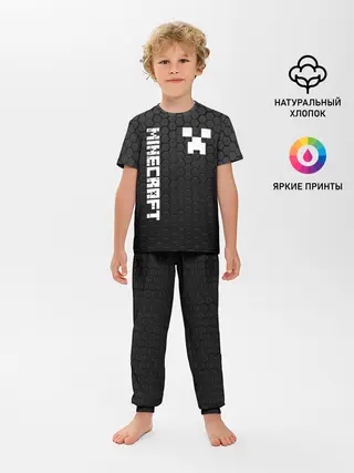 Детская пижама с брюками / MINECRAFT / МАЙНКРАФТ