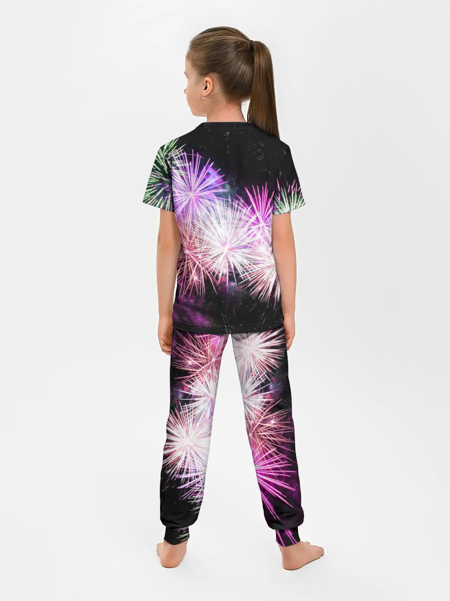 Детская пижама с брюками / Салют