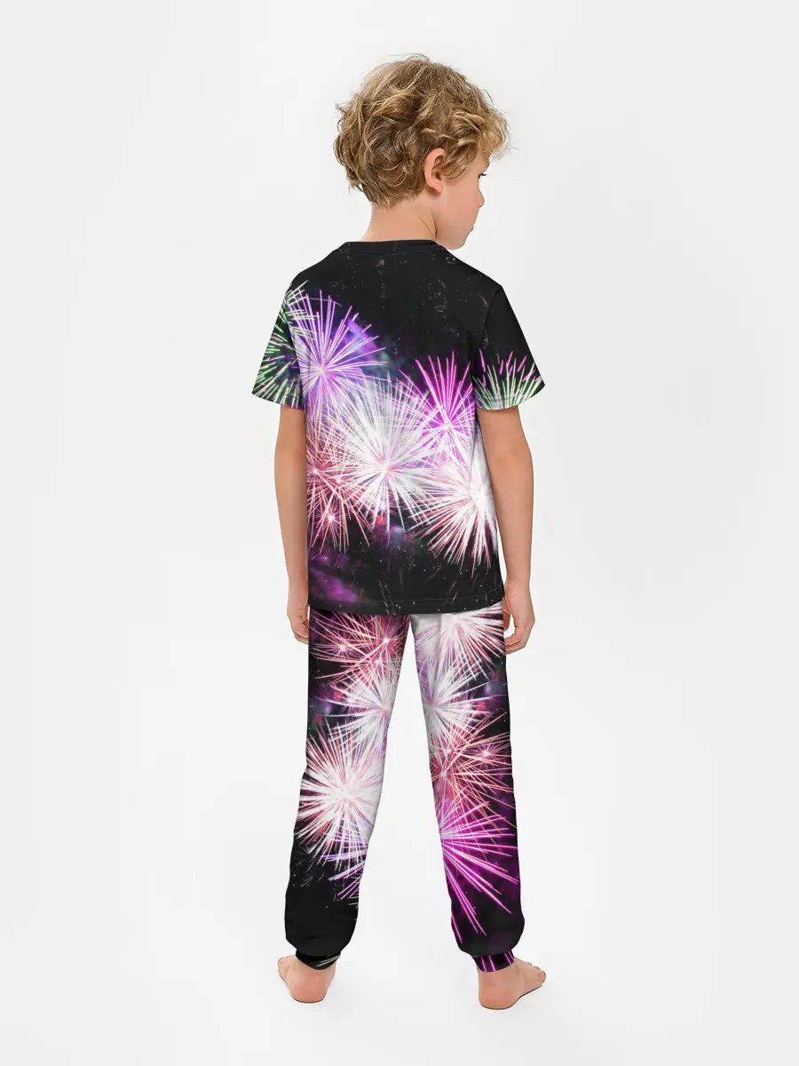 Детская пижама с брюками / Салют