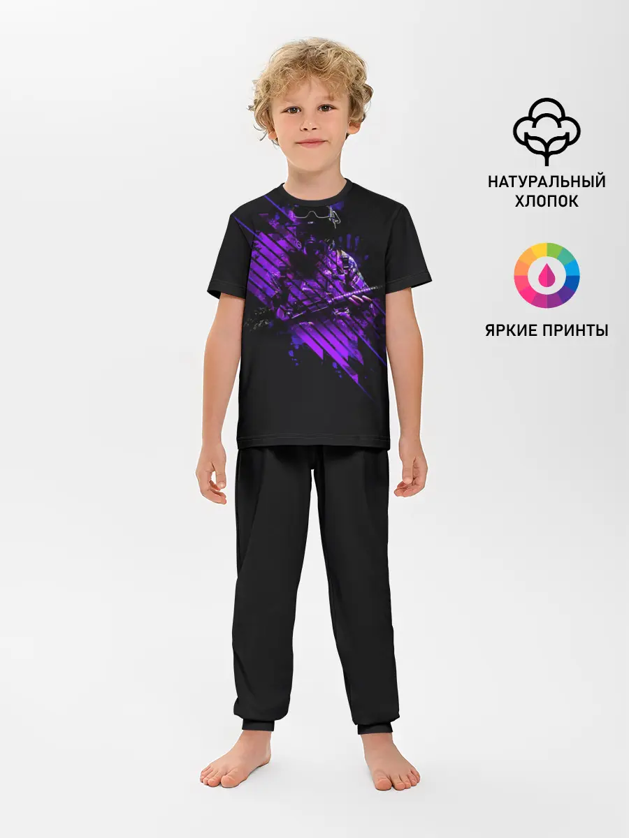 Детская пижама с брюками / pro100