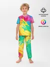 Детская пижама с брюками / Tie-Dye