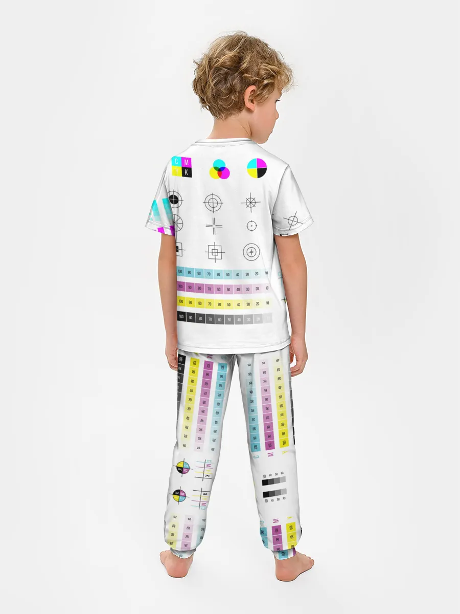 Детская пижама с брюками / CMYK