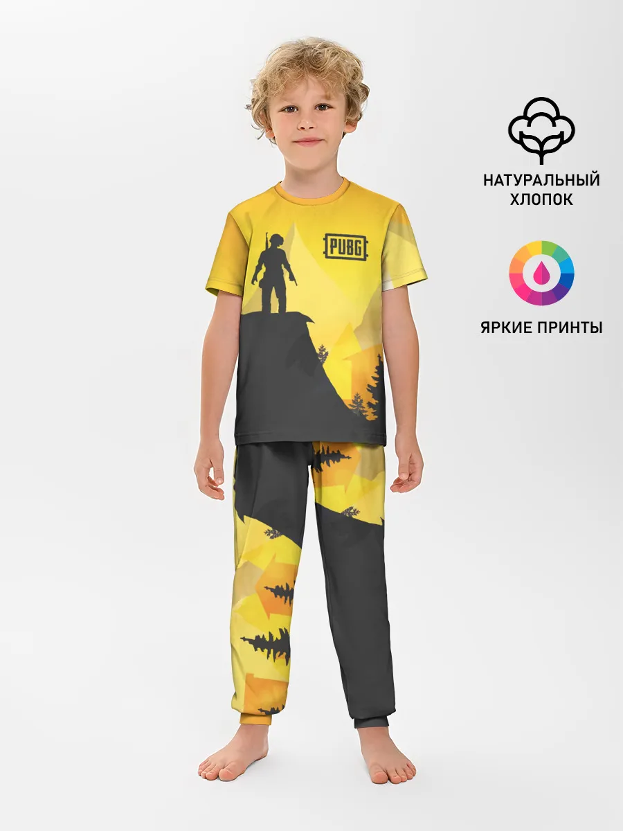 Детская пижама с брюками / PUBG