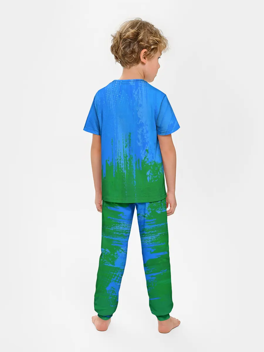 Детская пижама с брюками / ВДВ