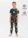 Детская пижама с брюками / Солнечная система