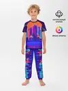 Детская пижама с брюками / НЕОНОВЫЙ ГОРОД