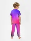 Детская пижама с брюками / фиолетовый кристалл