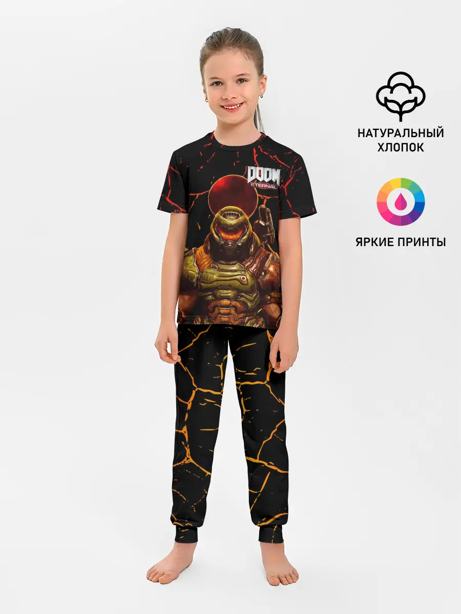 Детская пижама с брюками / Doom | Eternal