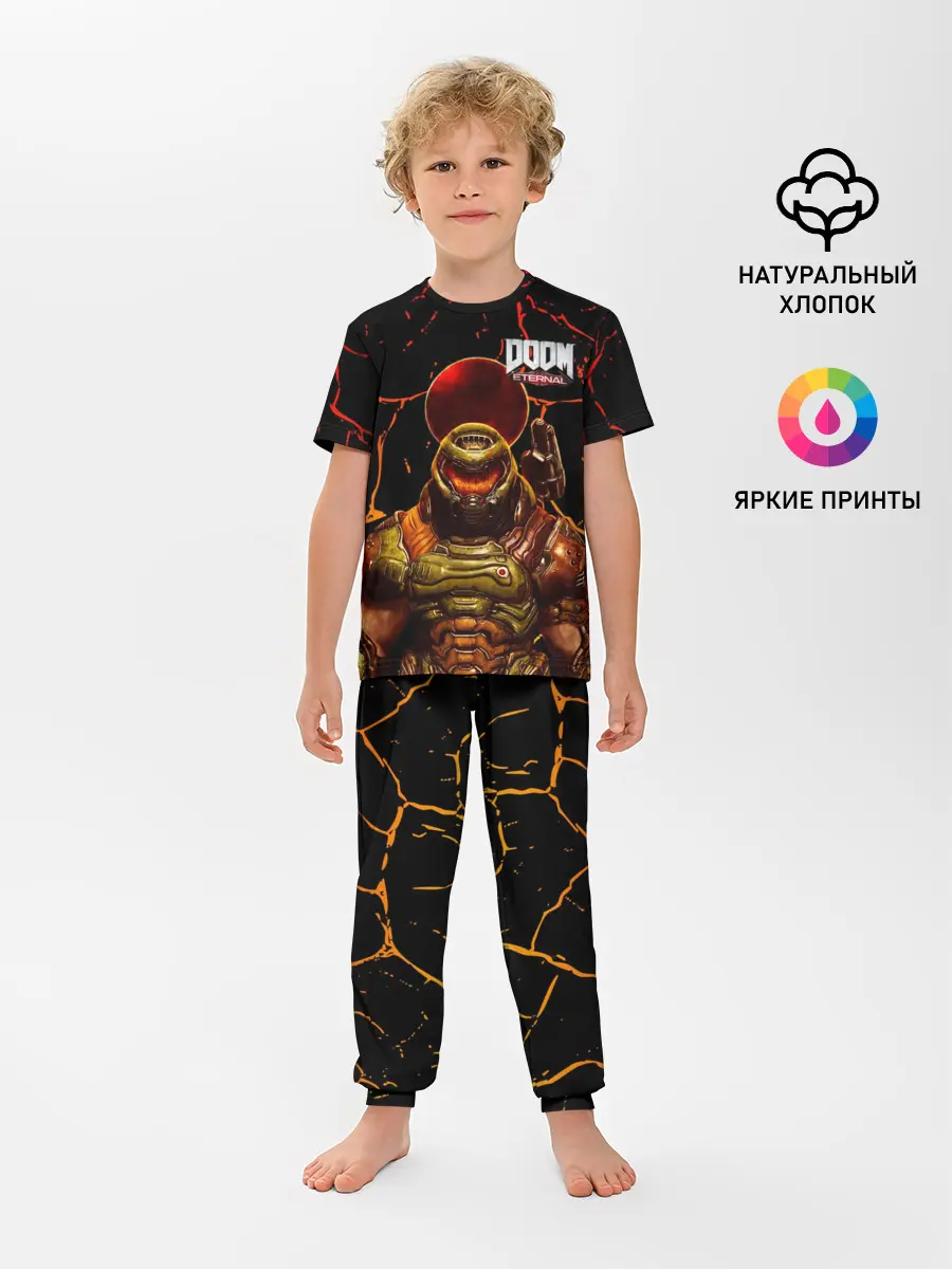 Детская пижама с брюками / Doom | Eternal