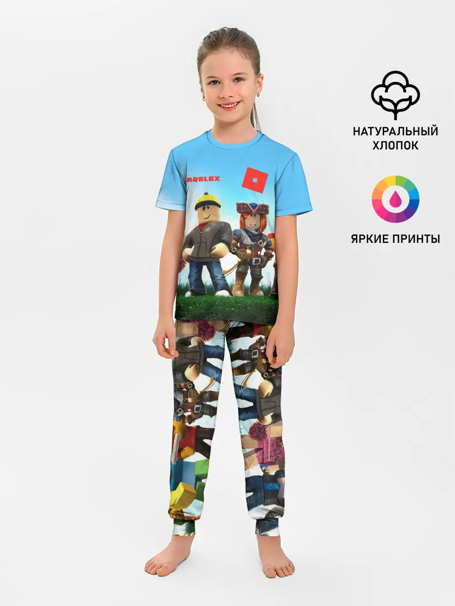 Детская пижама с брюками / ROBLOX
