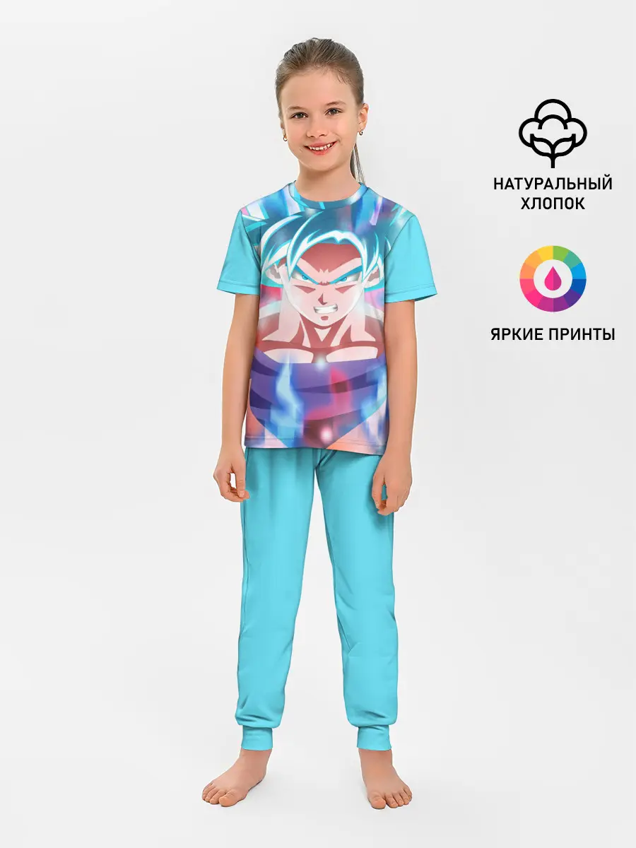 Детская пижама с брюками / Гоку