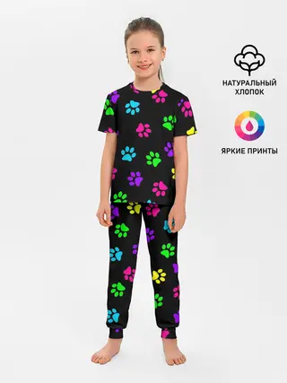 Детская пижама с брюками / ЛАПКИ